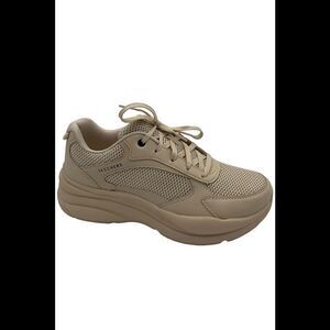 Skechers Street Twisterz Casual Lace-Up Sneaker Lighten Up Sand - Medium